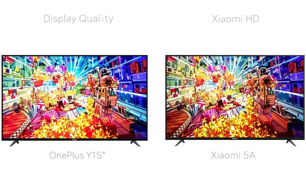 OnePlus Y1S 32 inch vs Xiaomi Smart TV 5A 32 inch