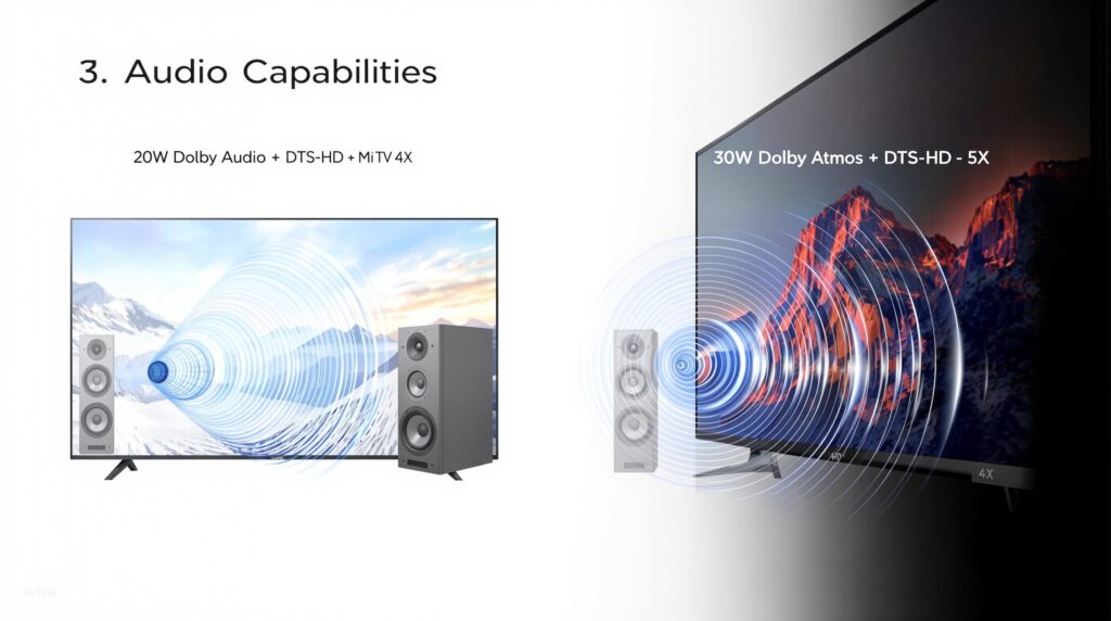 Xiaomi Mi TV 4X 43-inch vs Mi TV 5X