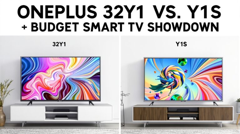 OnePlus 32Y1 vs OnePlus Y1S: A Comprehensive Comparison of 32-Inch HD-Ready Smart TVs