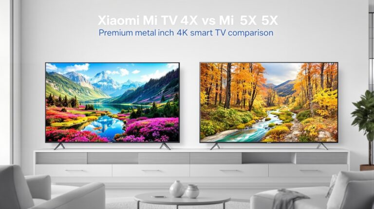 Xiaomi Mi TV 4X 43-inch vs Mi TV 5X 43-inch: A Comprehensive 4K LED TV Comparison