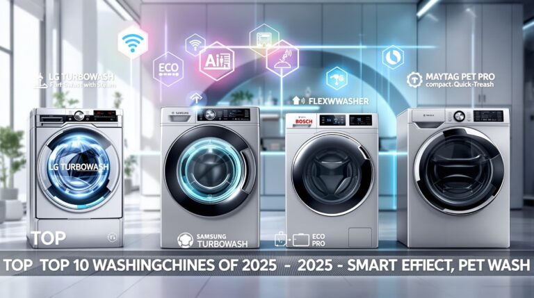 2025’s Top 10 Washing Machines: Performance Meets Innovation